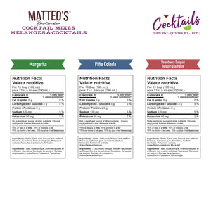 Matteo's Cocktail Gift Pack, 325mL (3 Flavours)