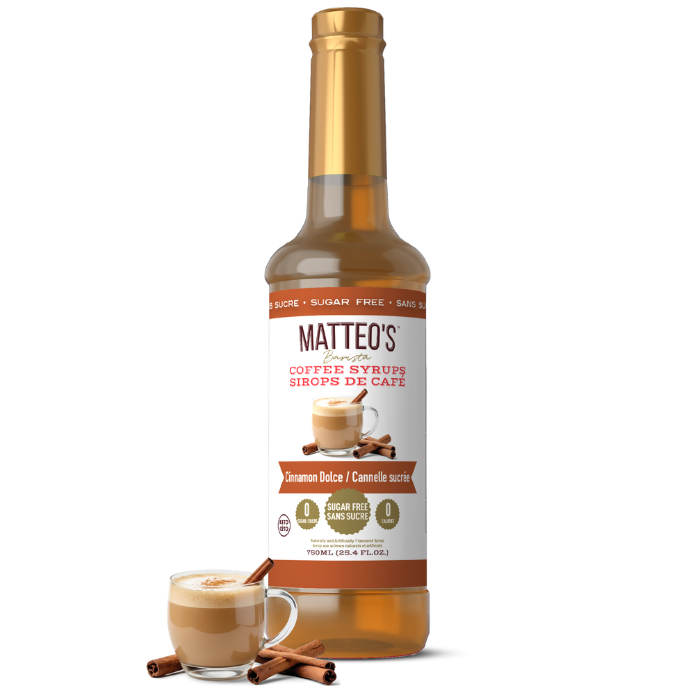 Sugar Free Coffee Syrup, Cinnamon Dolce