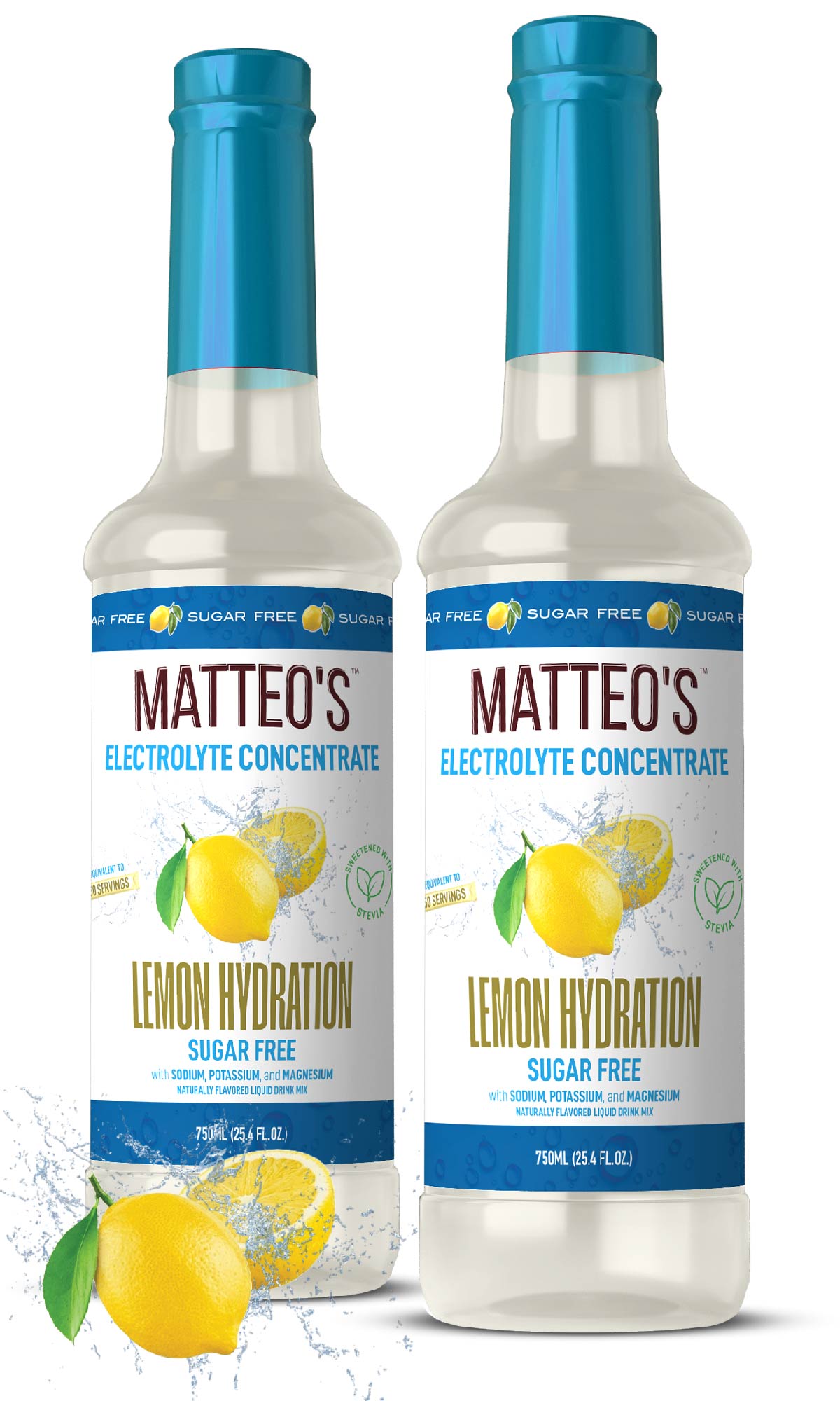 Concentré hydratant sans sucre de Matteo - Citron