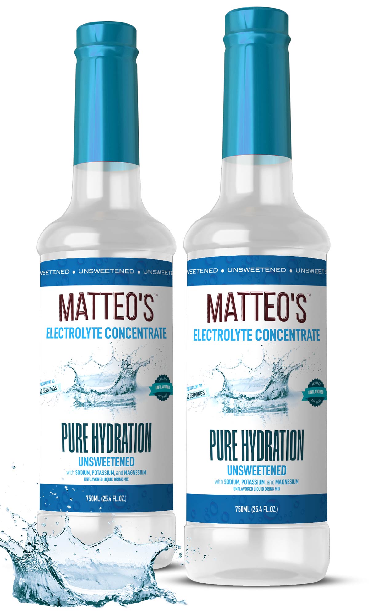 Concentré hydratant sans sucre de Matteo - Pure