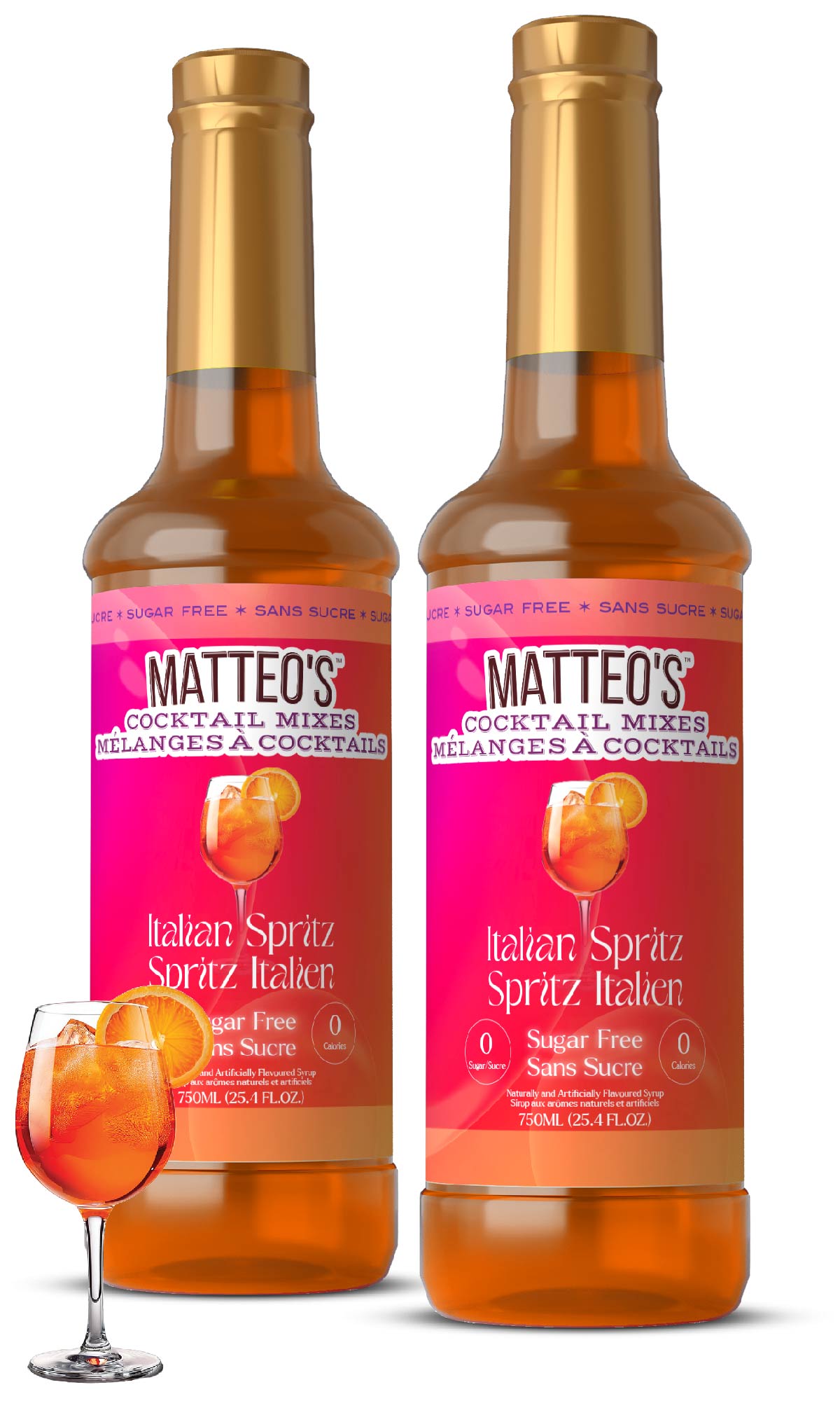 Sugar Free Cocktail Mixes - Italian Spritz