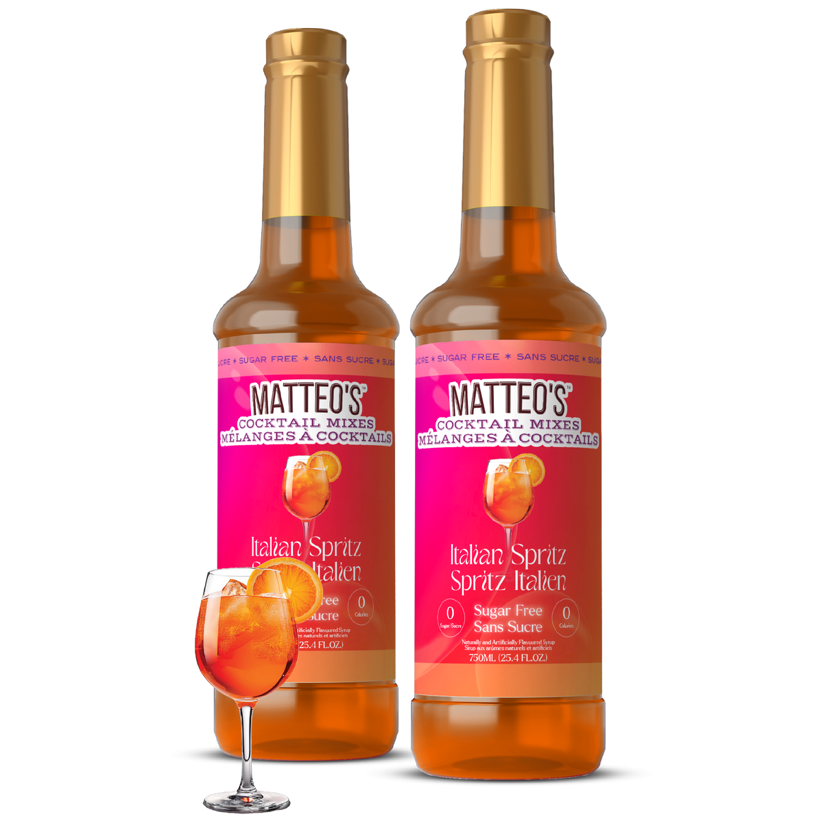 Sugar Free Cocktail Mixes - Italian Spritz