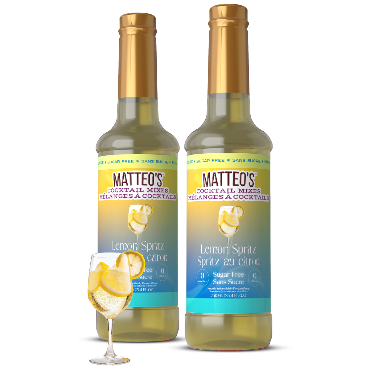 Sugar Free Cocktail Mixes - Lemon Spritz