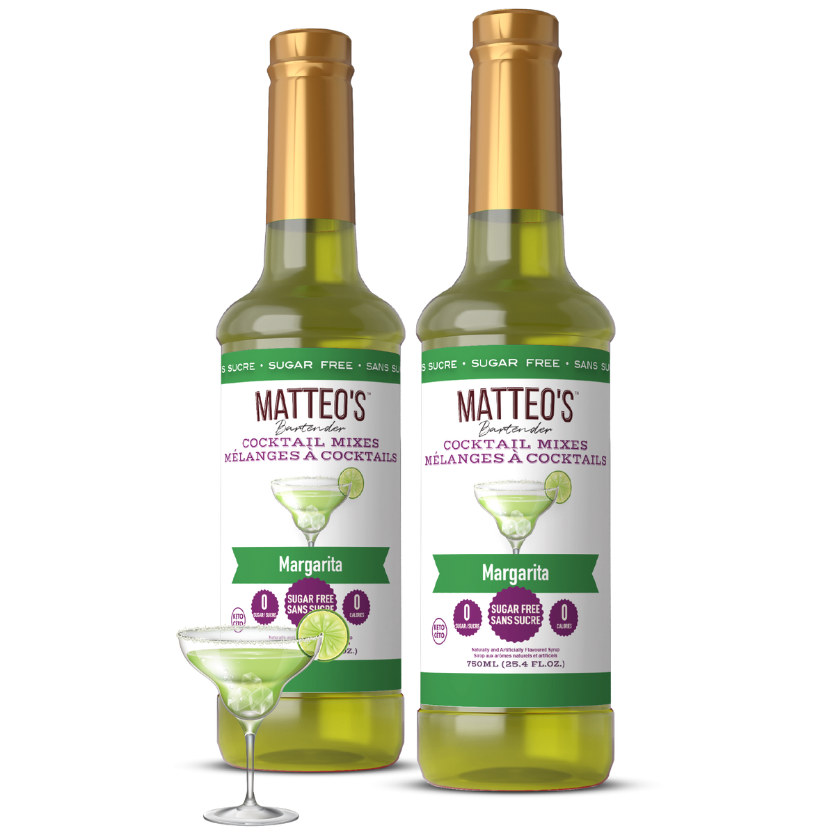 Sugar Free Cocktail Mixes - Margarita