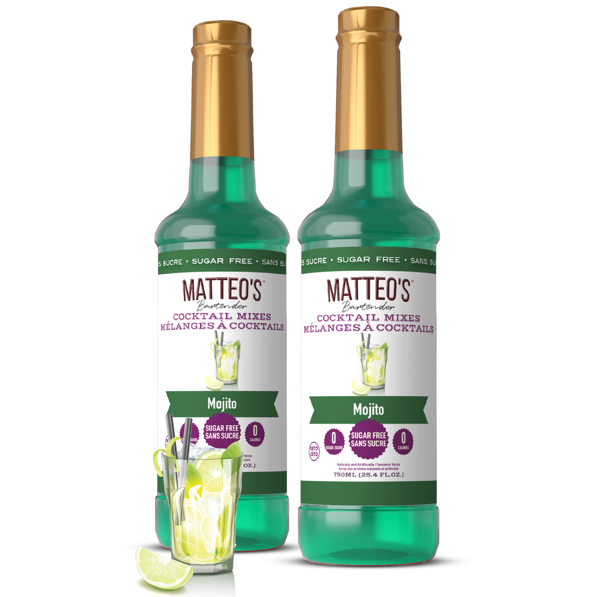 Sugar Free Cocktail Mixes - Mojito