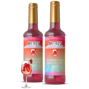 Sugar Free Cocktail Mixes - Strawberry Spritz