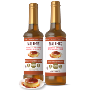Sugar Free Coffee Syrup, Caramel Creme