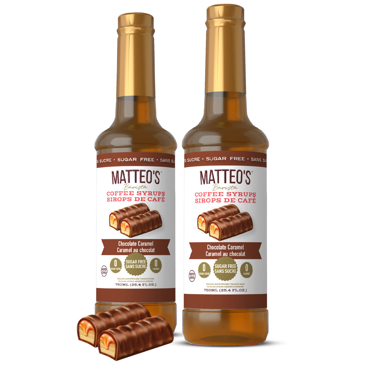Sugar Free Coffee Syrup, Chocolate Caramel