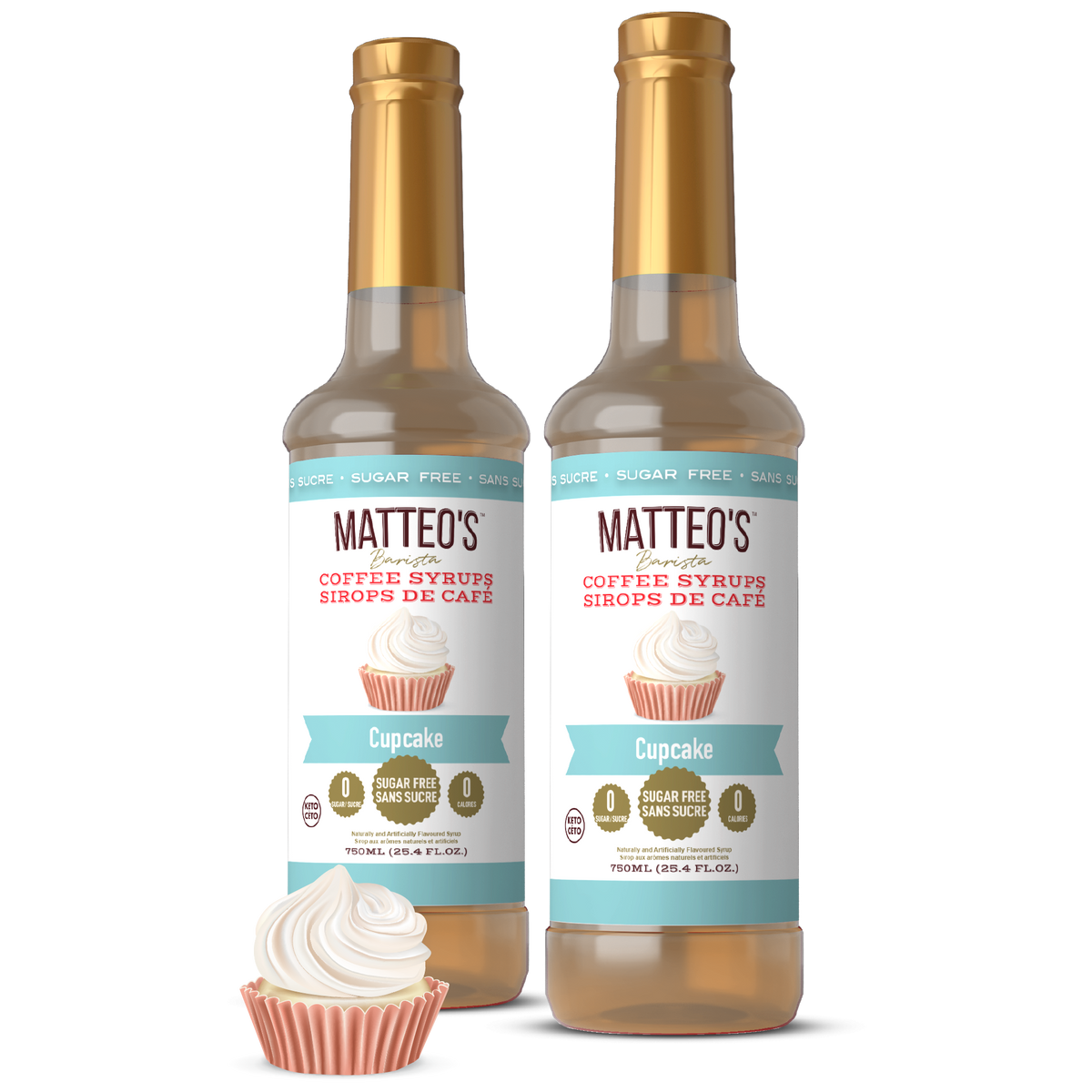 Sugar Free Coffee Syrup, Cupcake
