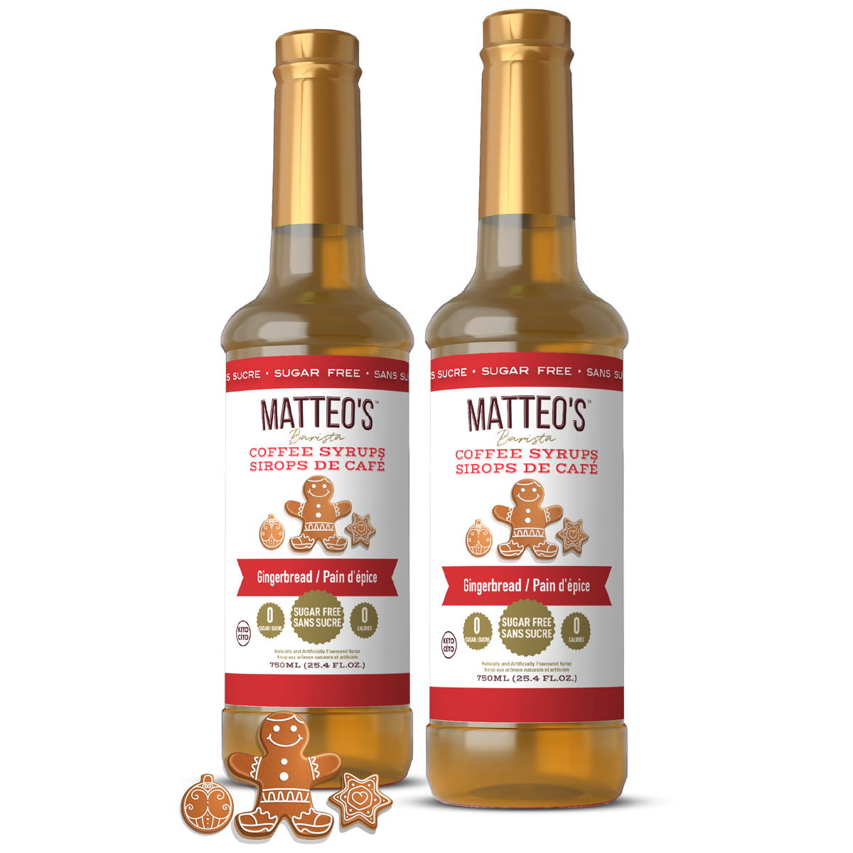 Sugar Free Coffee Syrup, Gingerbread