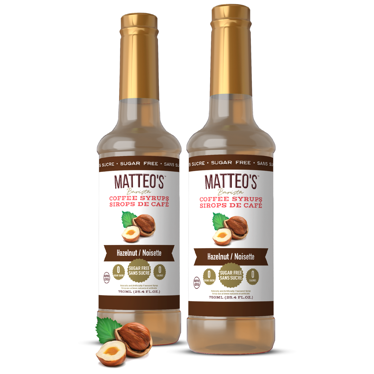 Sugar Free Coffee Syrup, Hazelnut