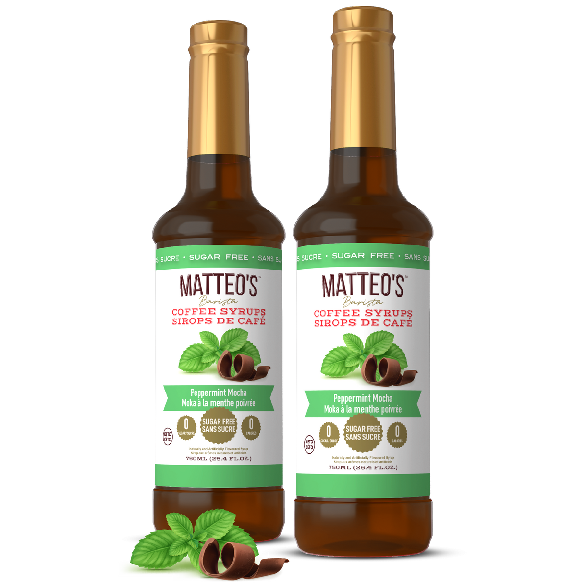 Sugar Free Coffee Syrup, Peppermint Mocha