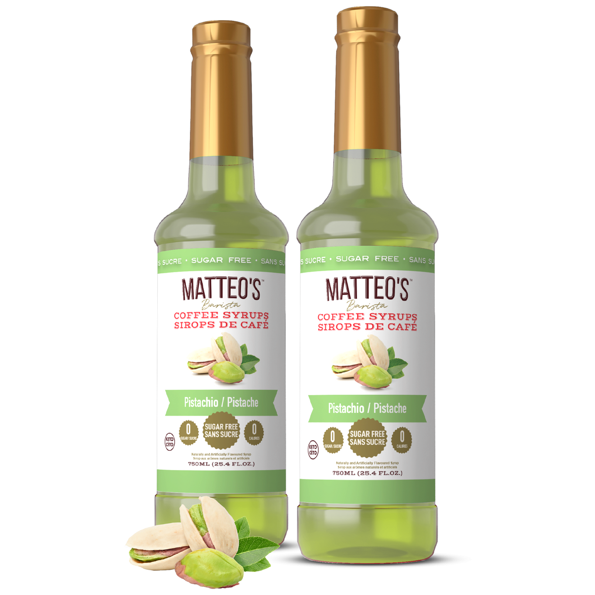 Sugar Free Coffee Syrup, Pistachio
