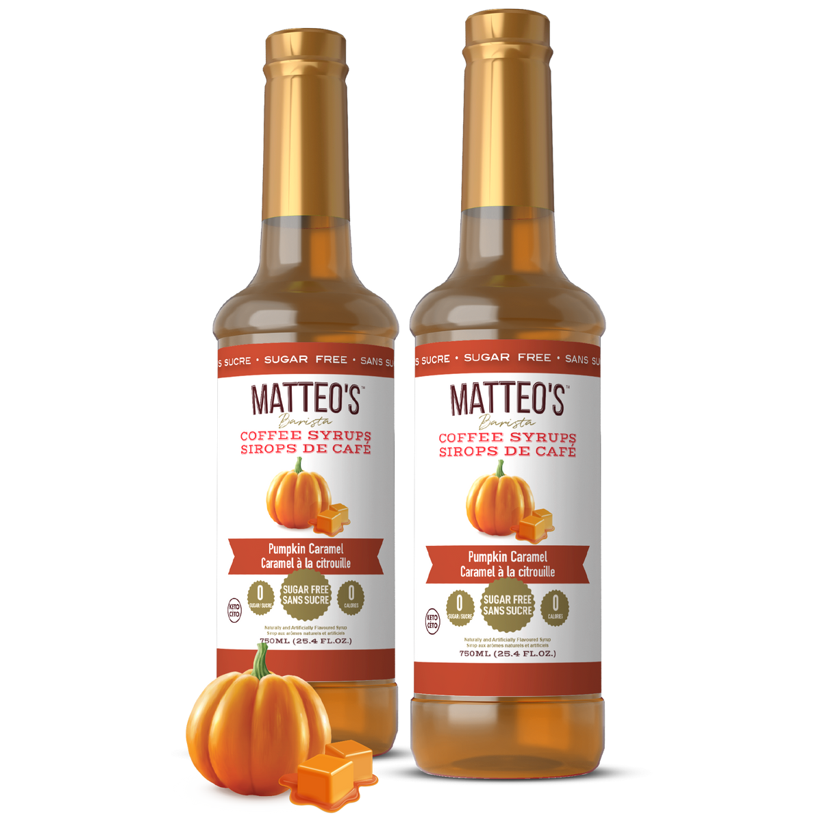 Sugar Free Coffee Syrup, Pumpkin Caramel