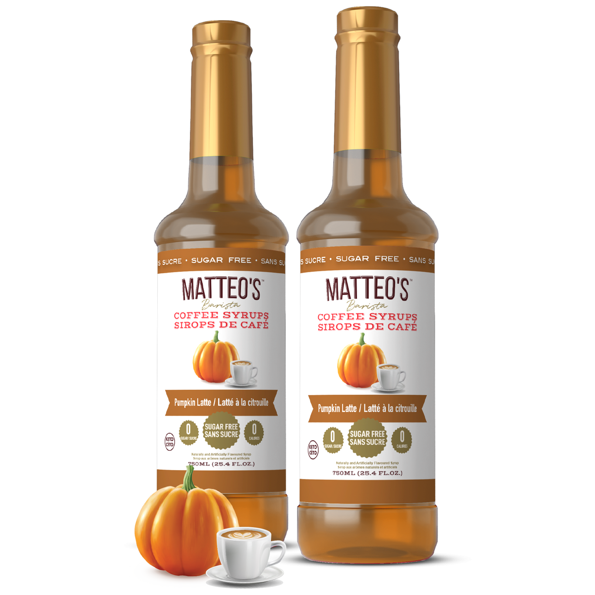 Sugar Free Coffee Syrup, Pumpkin Latte
