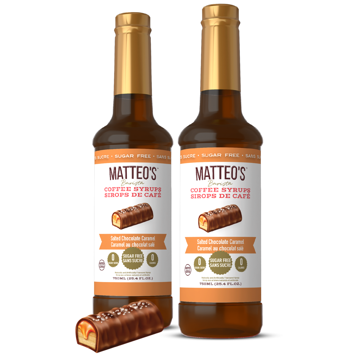 Sugar Free Coffee Syrup, Salted Chocolate Caramel