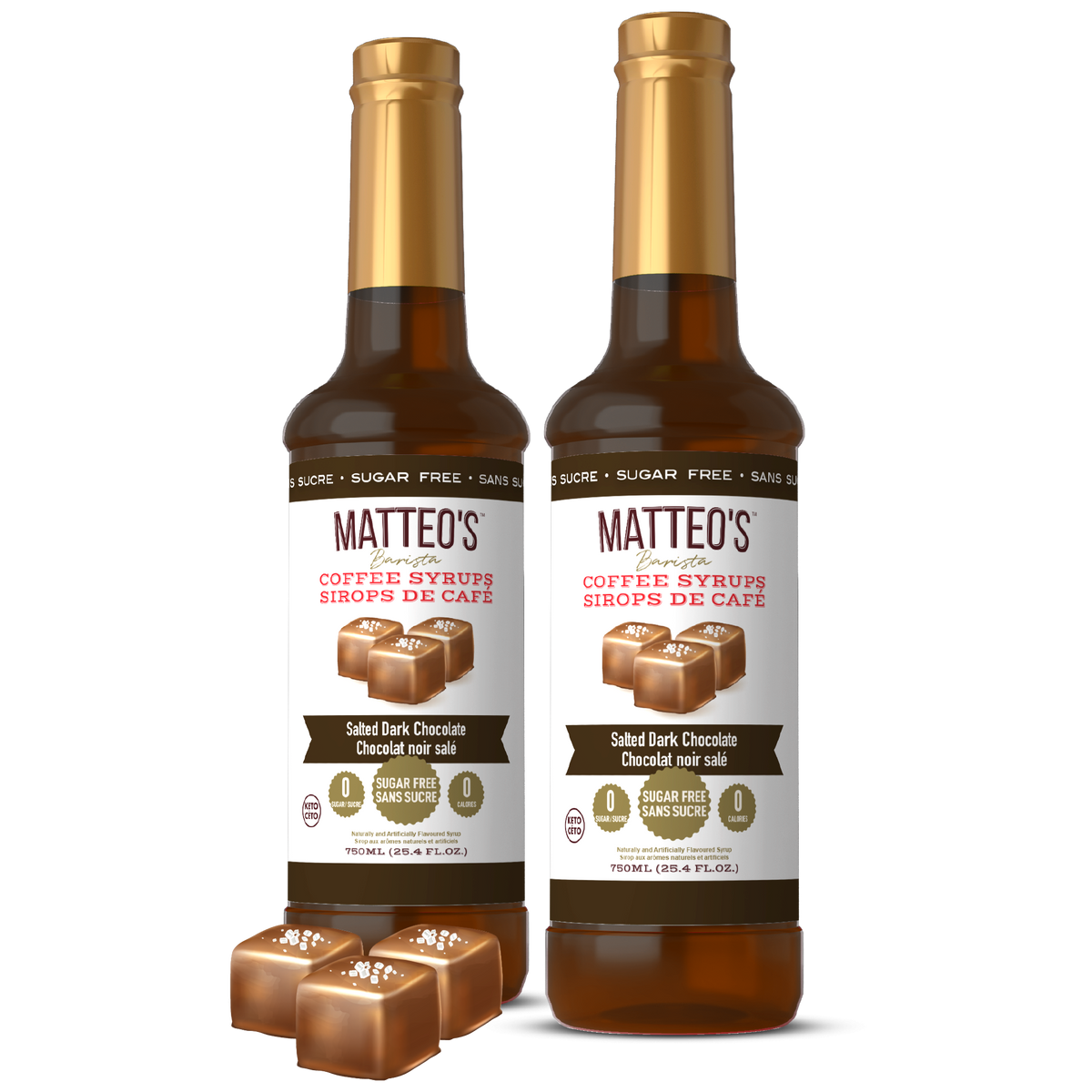 Sugar Free Coffee Syrup, Salted Dark Chocolate