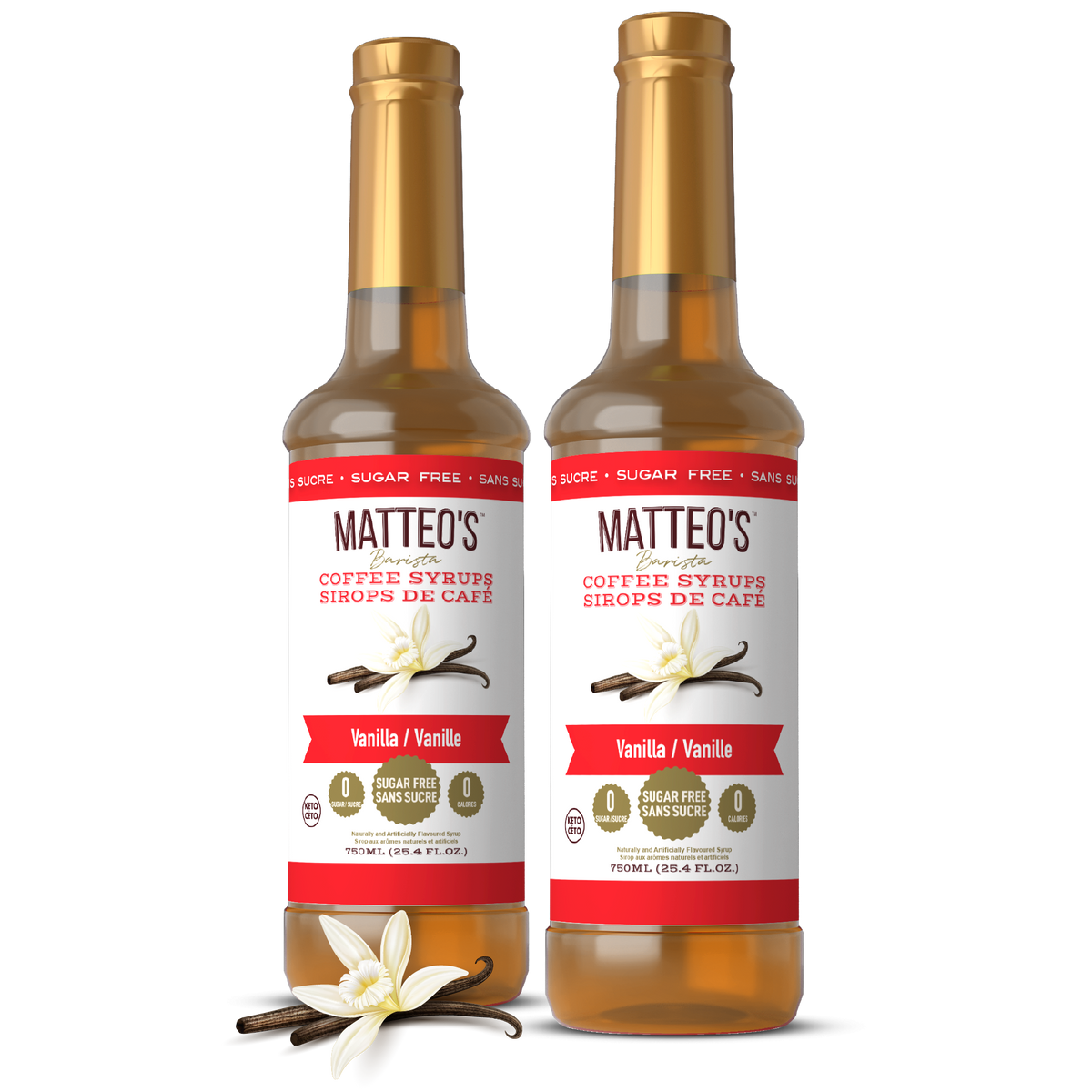 Sugar Free Coffee Syrup, Vanilla