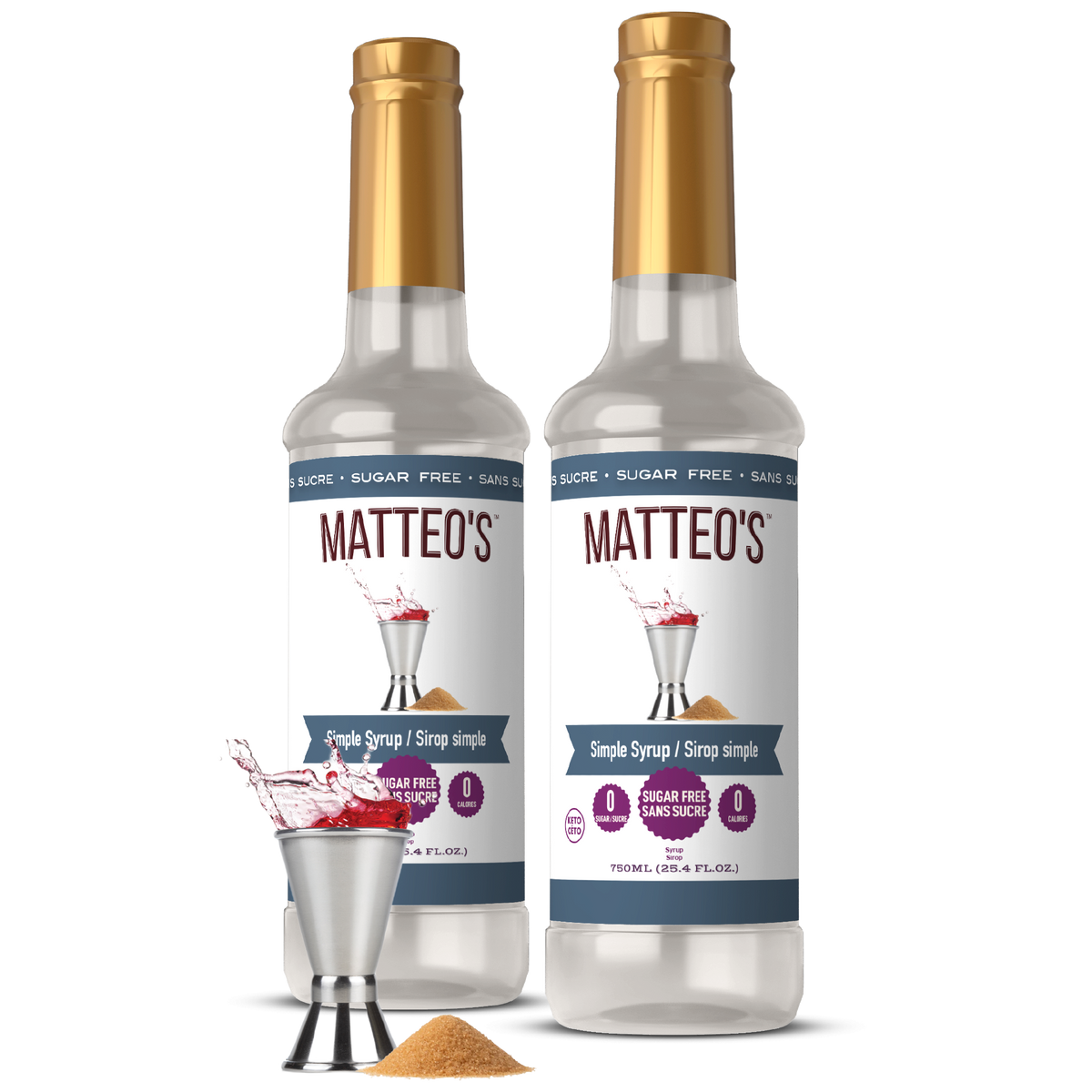Sugar Free Cocktail Mixes - Simple Syrup