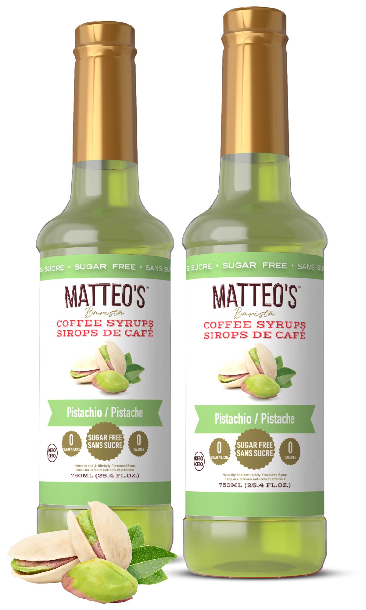 Sugar Free Coffee Syrup, Pistachio