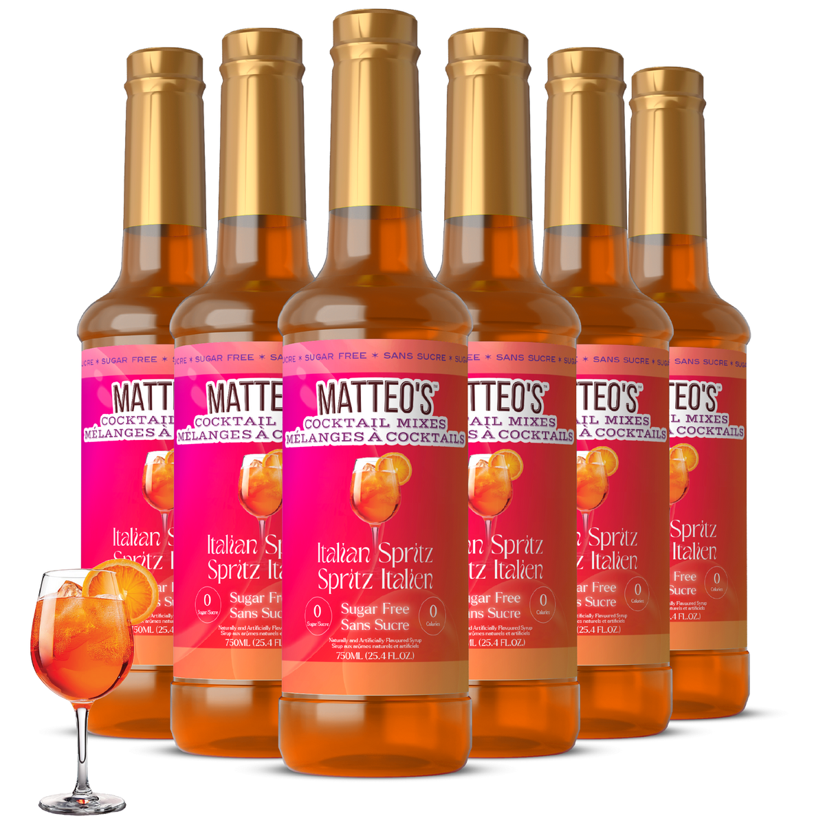 Sugar Free Cocktail Mixes - Italian Spritz