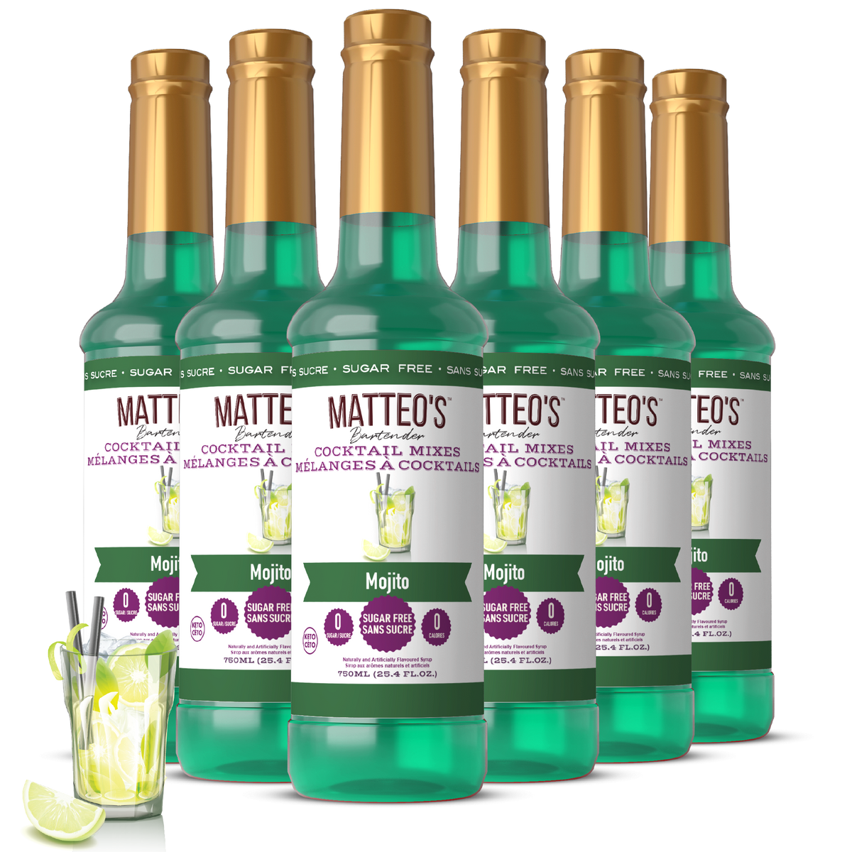 Sugar Free Cocktail Mixes - Mojito