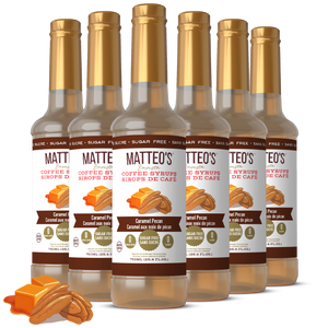 Sirop de Café Sans Sucre, Caramel Pécan
