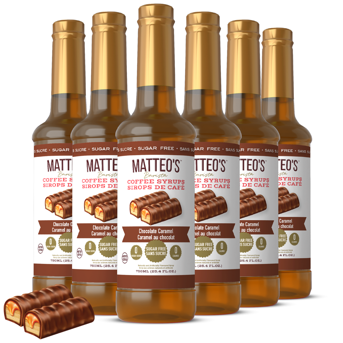 Sugar Free Coffee Syrup, Chocolate Caramel