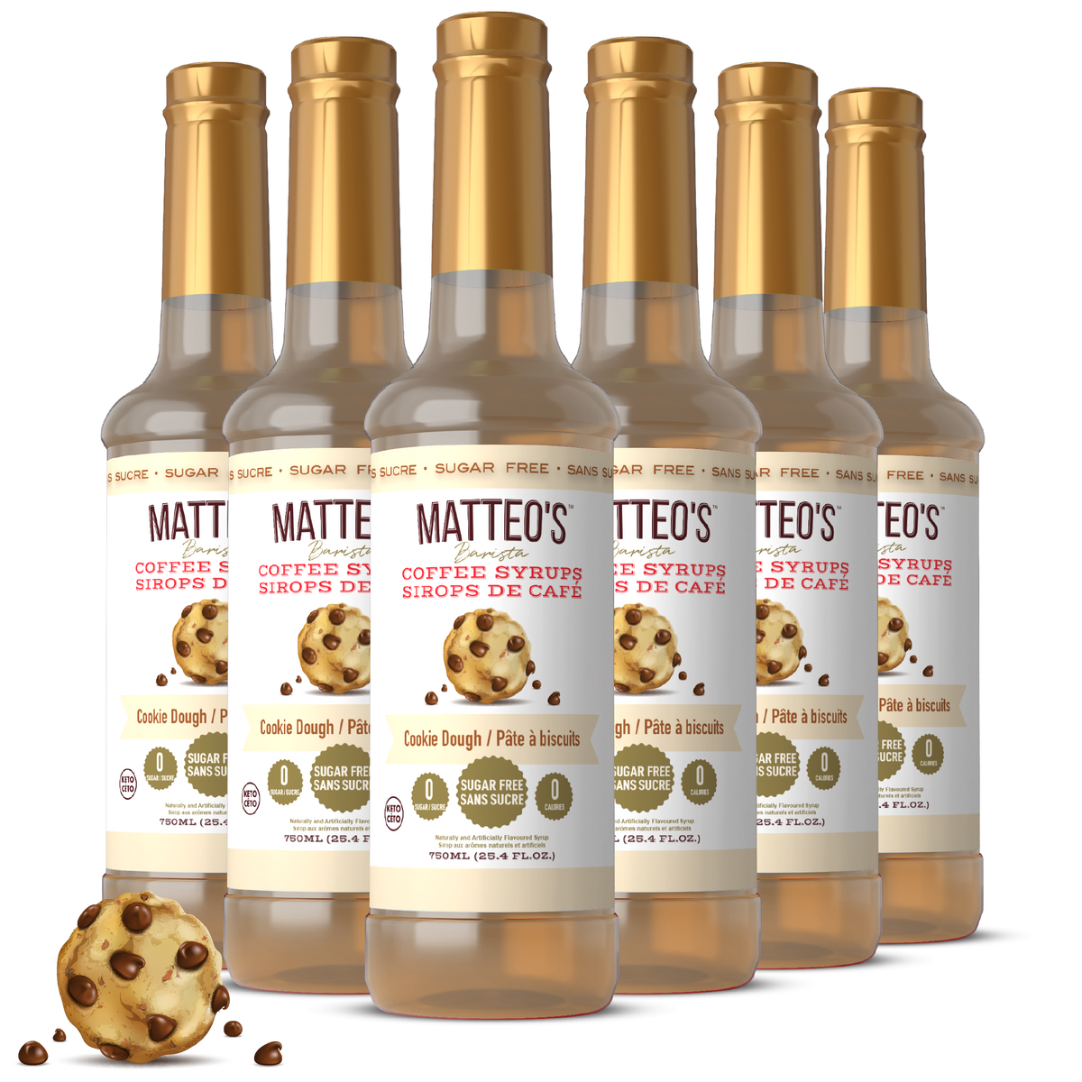 Sugar Free Coffee Syrup, Cookie Dough