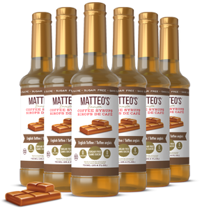 Sugar Free Coffee Syrup, English Toffee