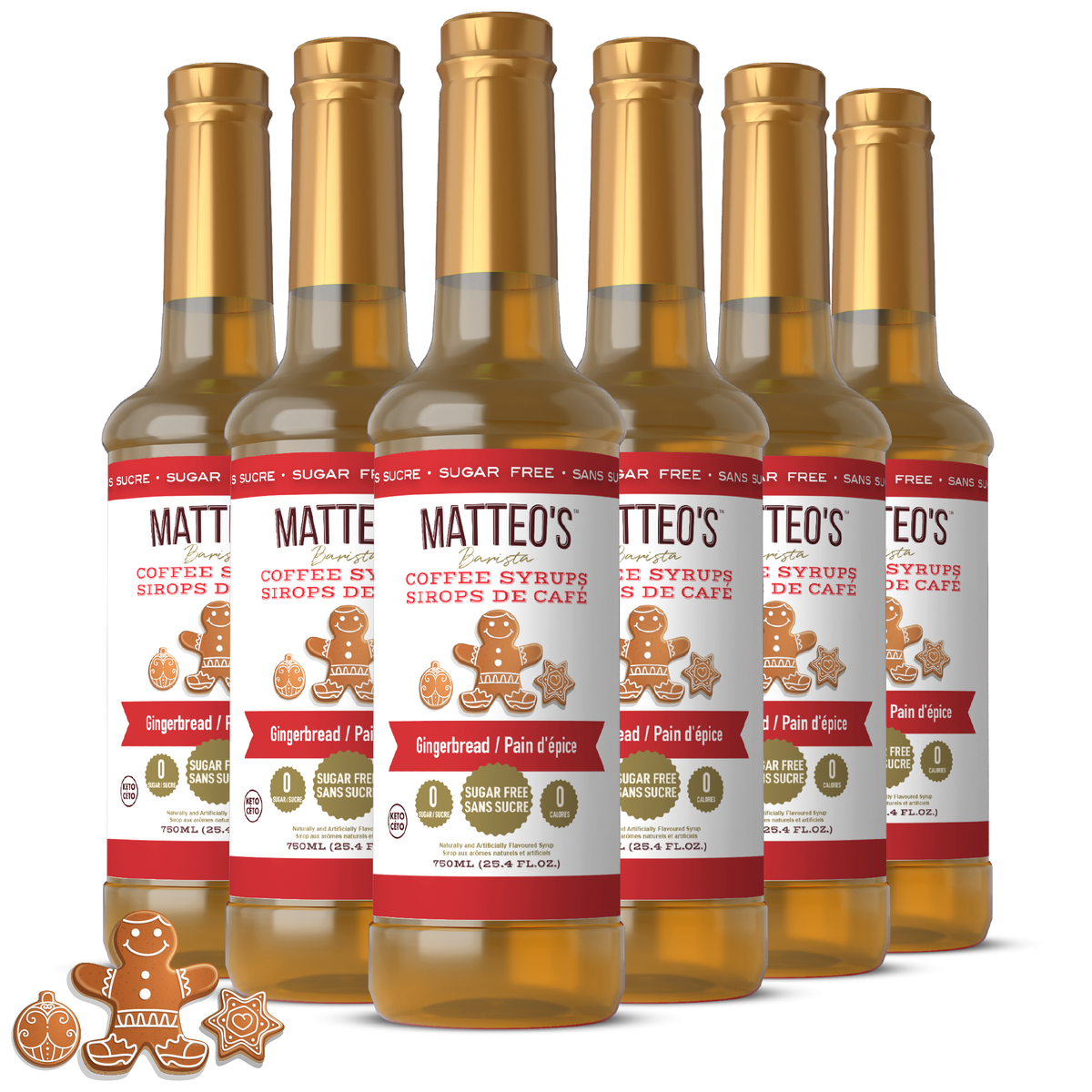 Sugar Free Coffee Syrup, Gingerbread
