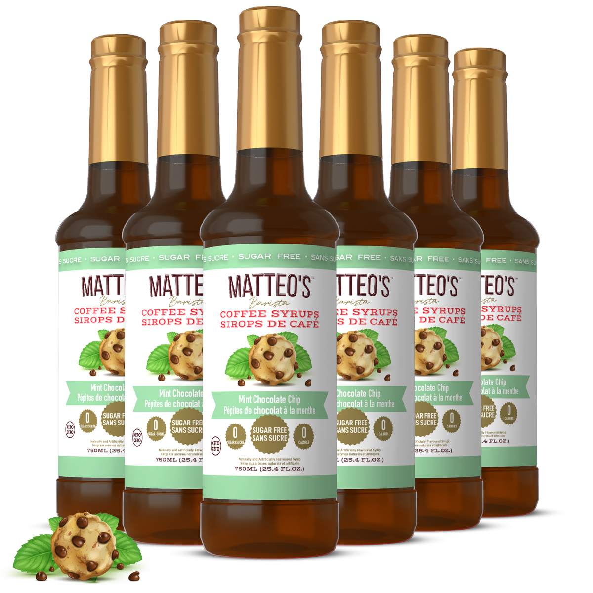 Sugar Free Coffee Syrup, Mint Chocolate Chip