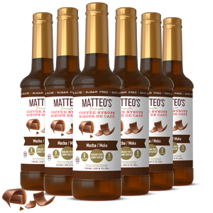 Sirop de café sans sucre, moka