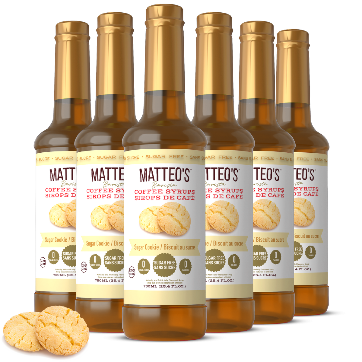 Sugar Free Coffee Syrup, Sugar Cookie