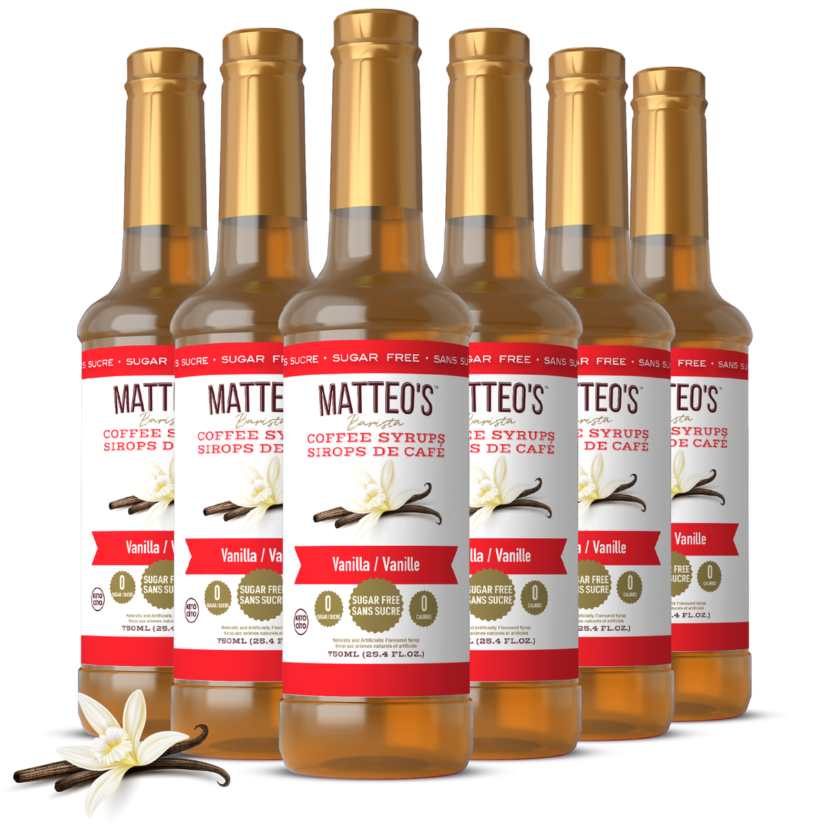 Sugar Free Coffee Syrup, Vanilla