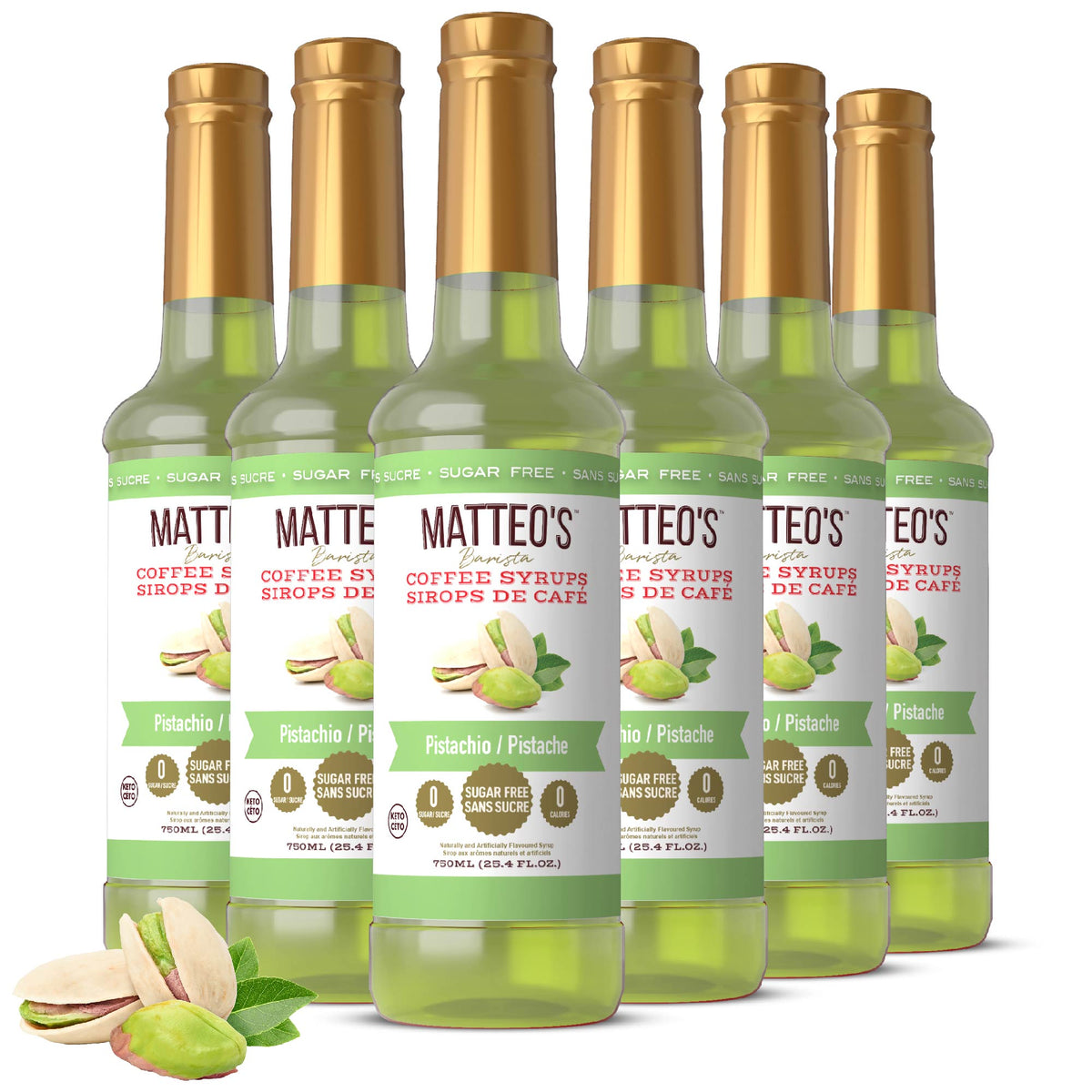 Sugar Free Coffee Syrup, Pistachio