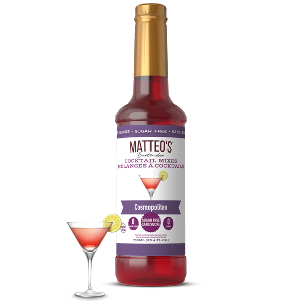Mélanges pour cocktails sans sucre - Cosmopolitan