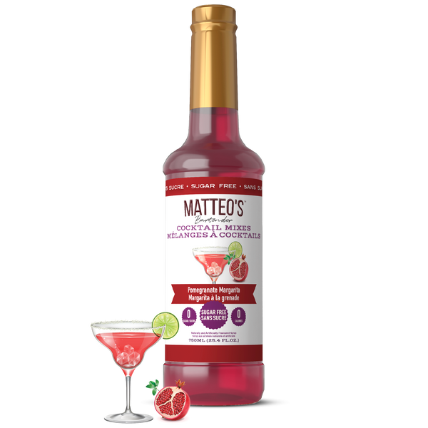 Mélanges pour cocktails sans sucre - Margarita à la grenade