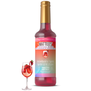 Sugar Free Cocktail Mixes - Strawberry Spritz