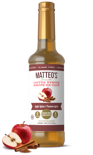 Sugar Free Coffee Syrup, Apple Spice