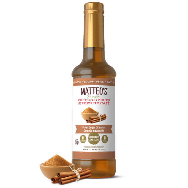 Sugar Free Coffee Syrup, Brown Sugar Cinnamon