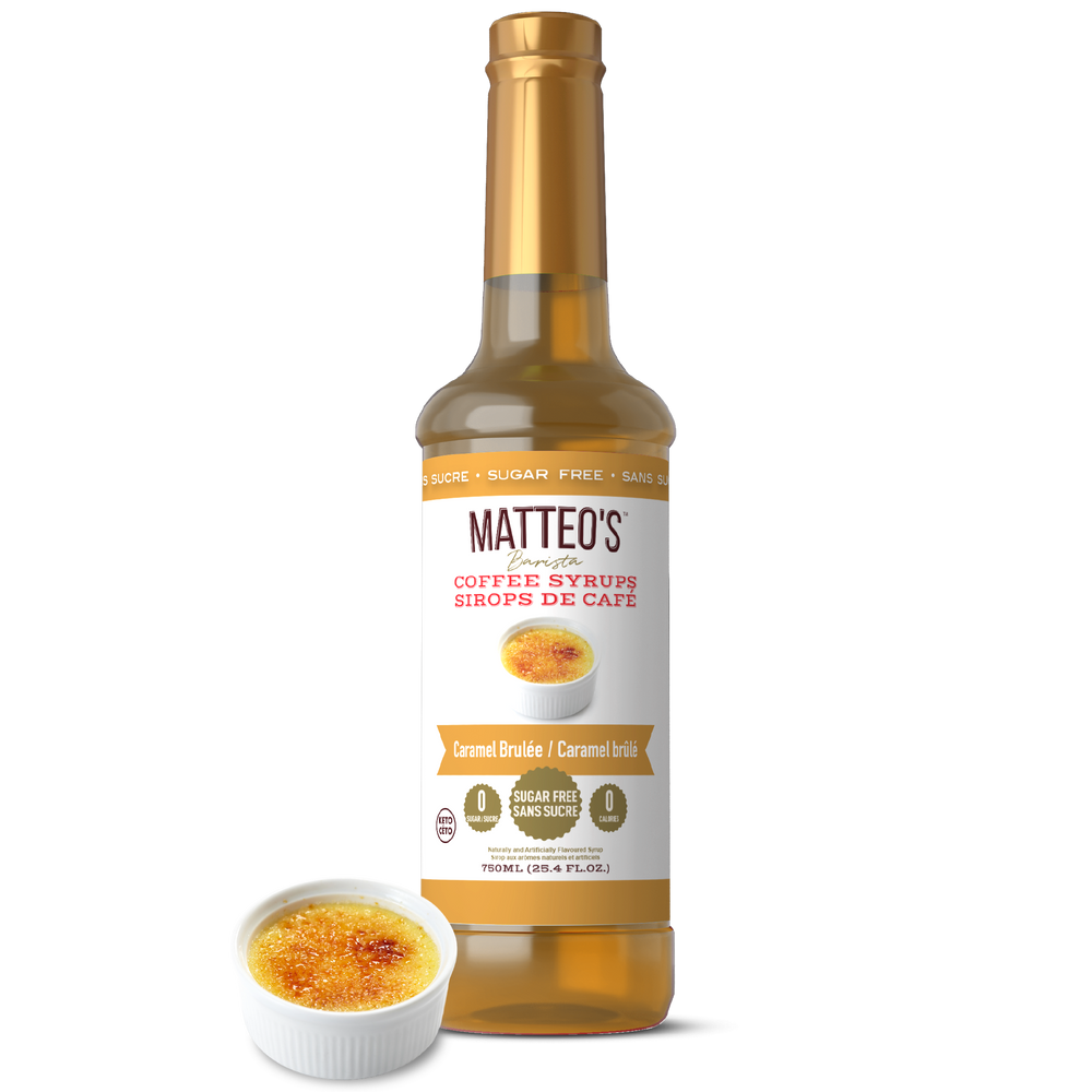 Sugar Free Coffee Syrup, Caramel Brulee