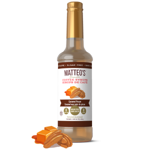 Sirop de Café Sans Sucre, Caramel Pécan