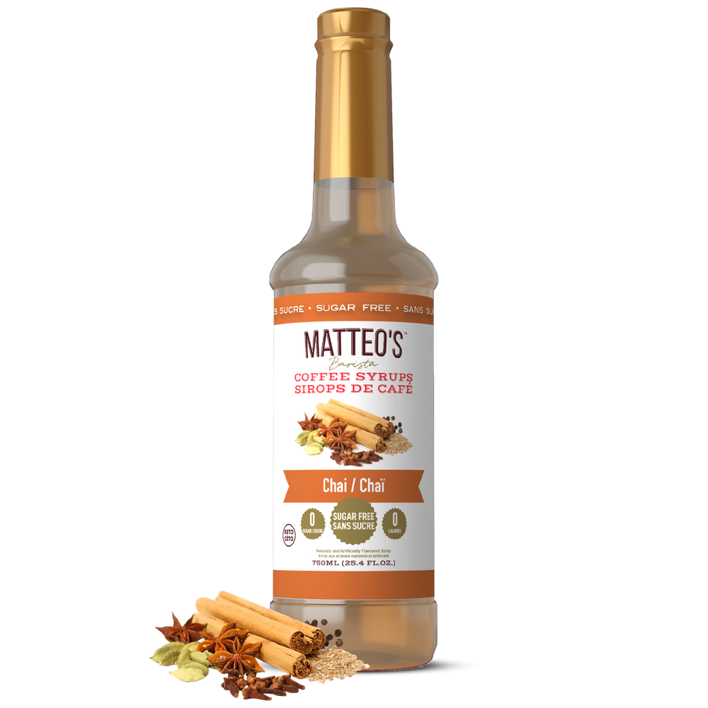 Sugar Free Coffee Syrup, Chai