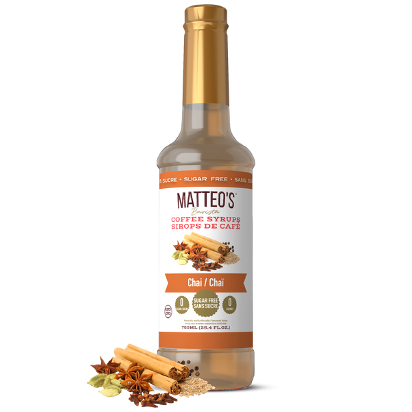 Sugar Free Coffee Syrup, Chai