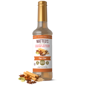 Sugar Free Coffee Syrup, Chai