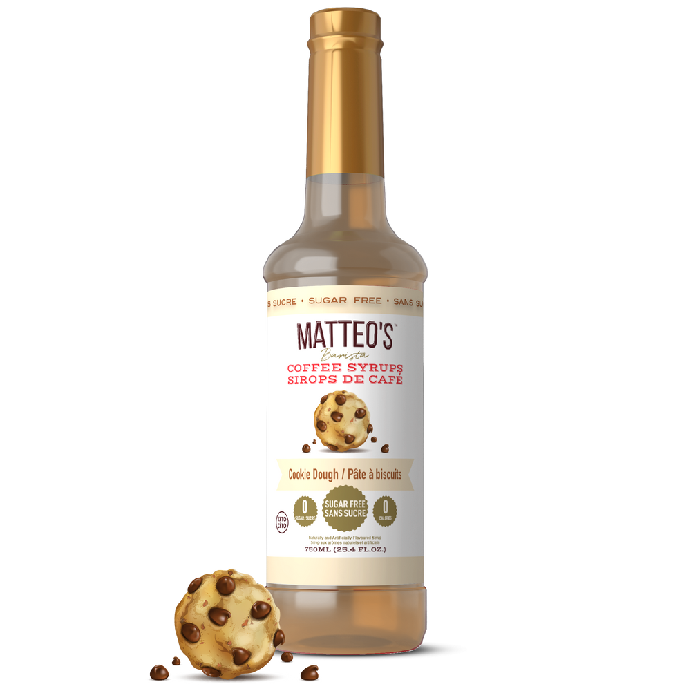Sirop de café sans sucre, pâte à biscuits