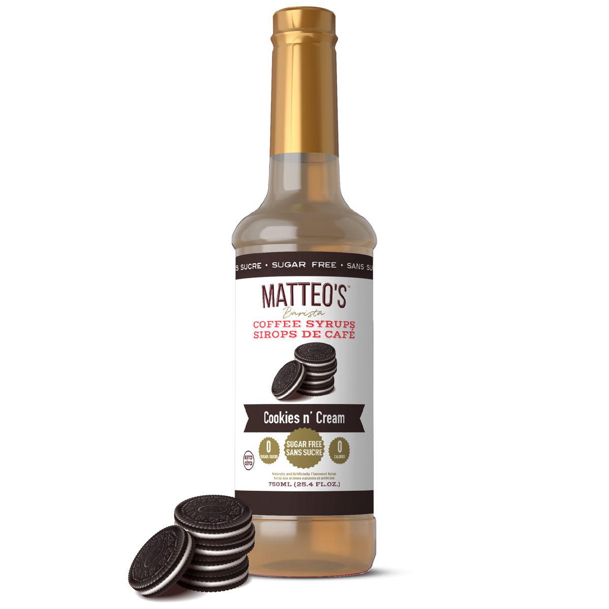 Sugar Free Coffee Syrup, Cookies N Cream