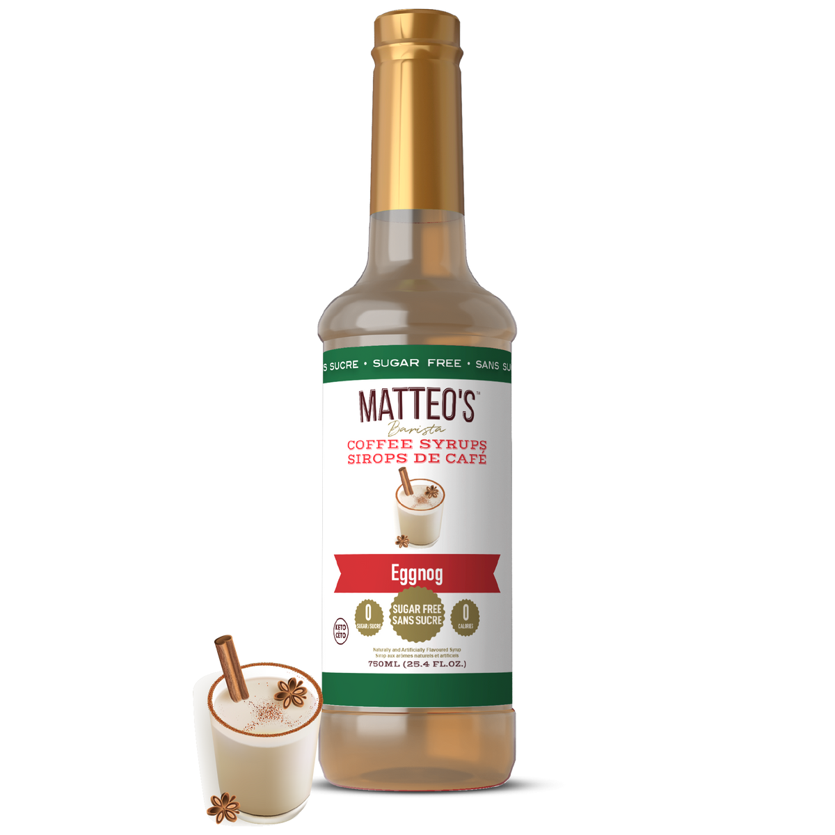 Sugar Free Coffee Syrup, Eggnog