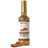 Sirop de café sans sucre, caramel anglais